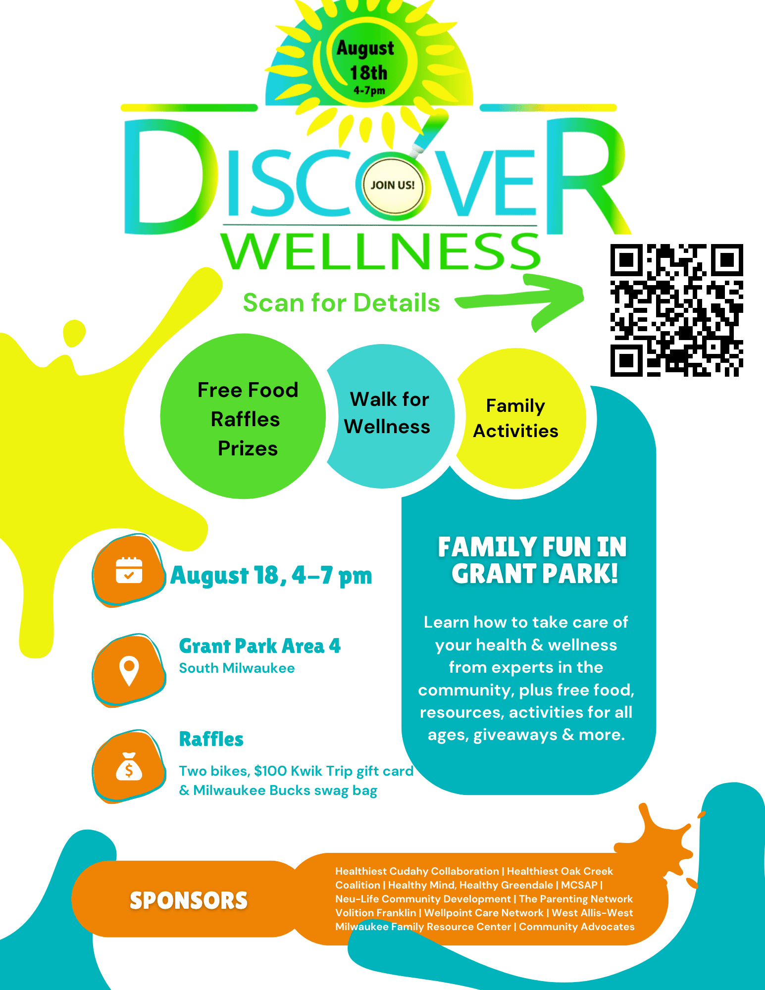 discover wellness flyer