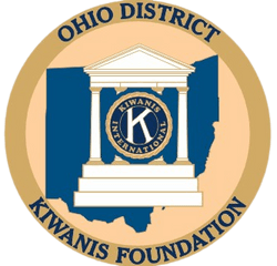 New Ohio Kiwanis License plate frame and plate