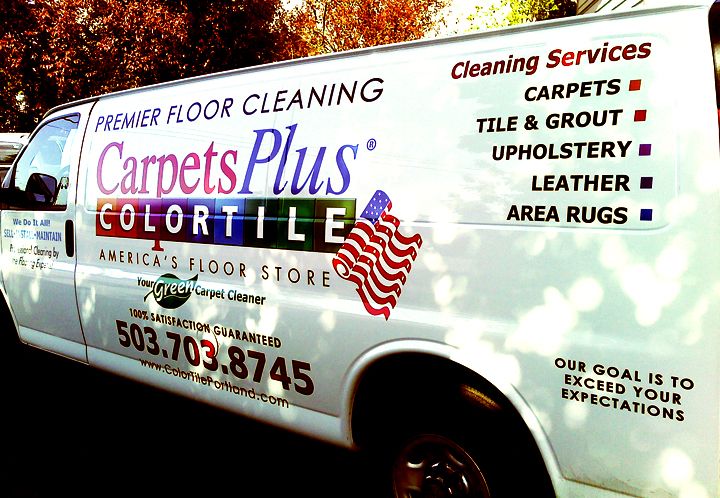 Colortile full color van graphics