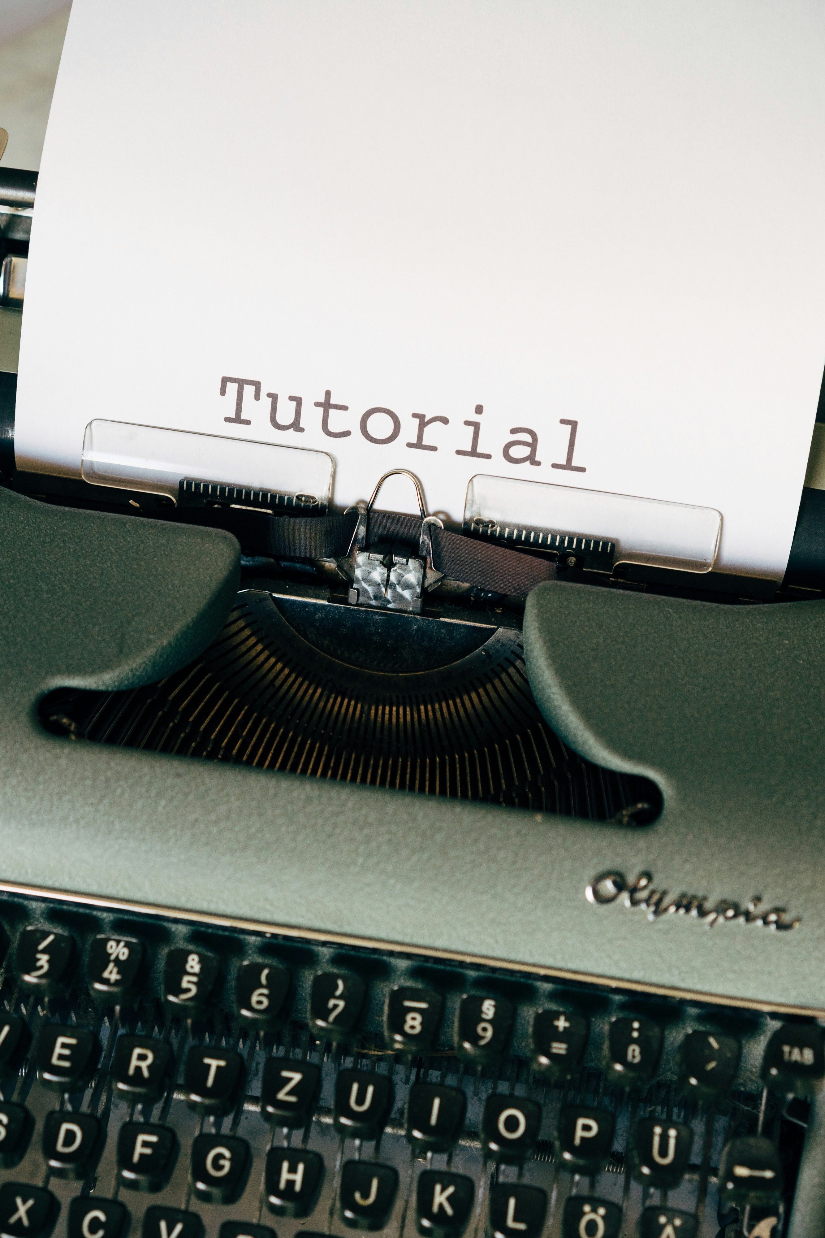 Tutorials