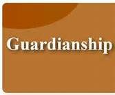 "Guardianship" graphic text
