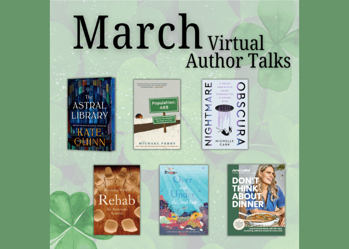 Watch Virtual Author Talks for FREE!