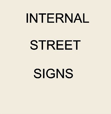 2. - KA20650 - Internal Street Signs