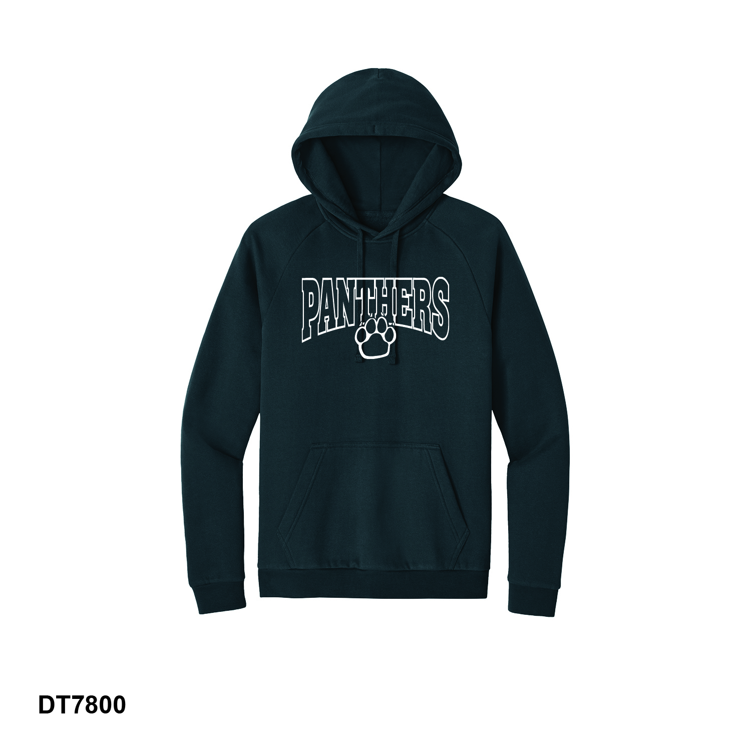 PANTHERS W/ PAW LOGO - District® Cloud Fleece Hoodie