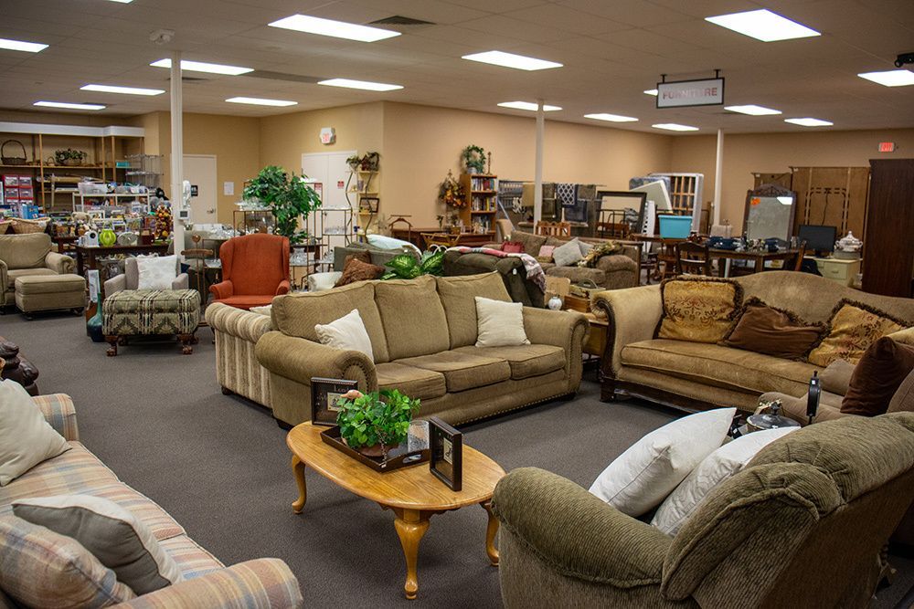 Furniture at the Thrift Store.