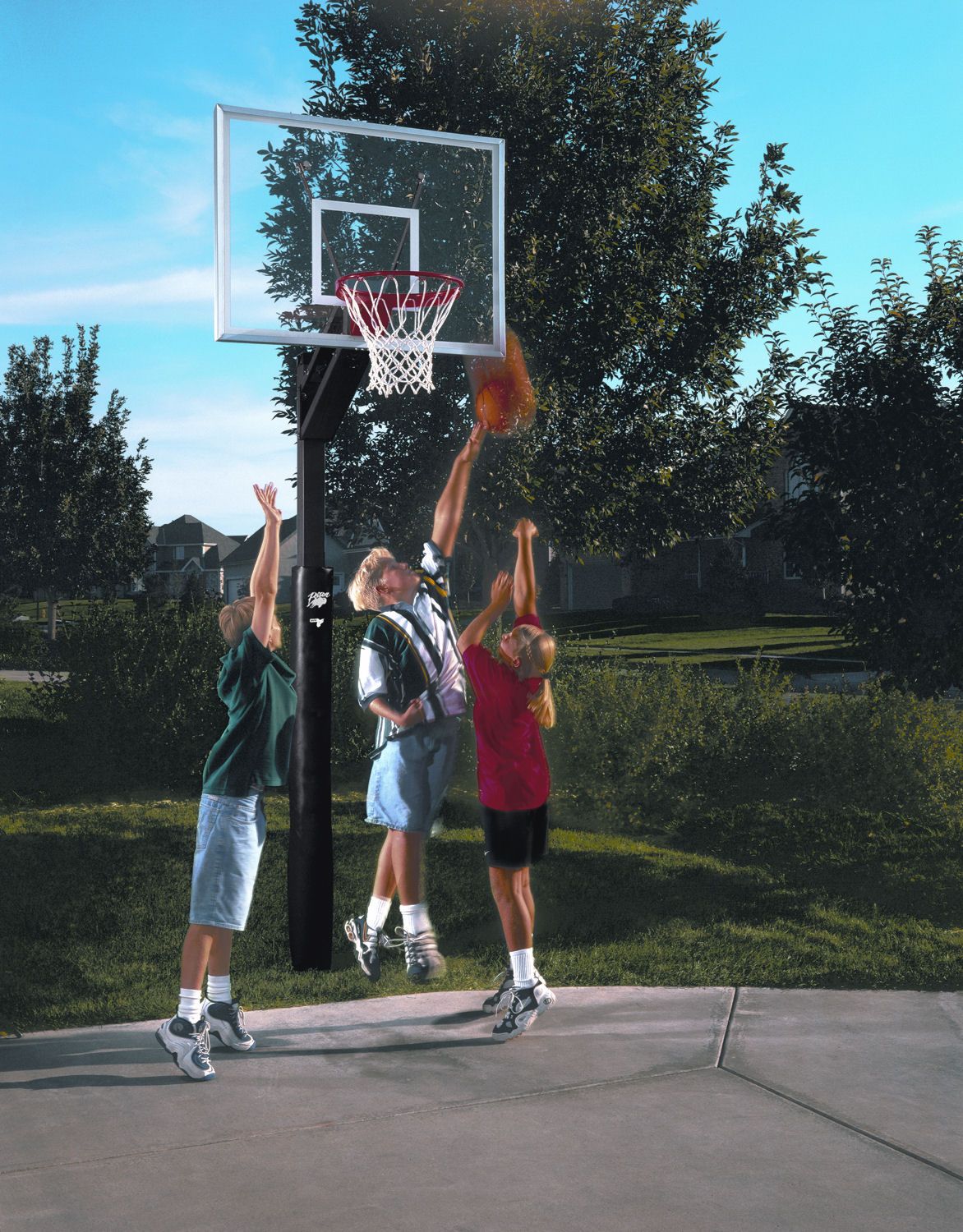 Pro-style Basketball System