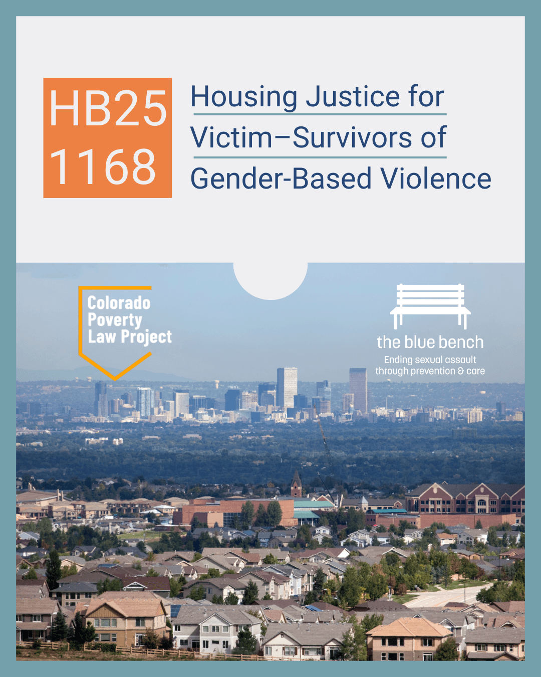 What to know about HB25-1168: Housing Justice for Victim-Survivors of Gender-Based Violence