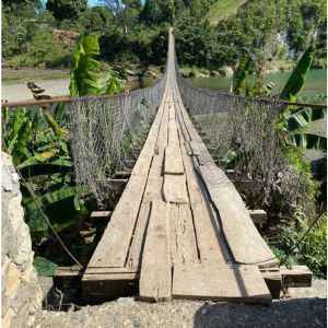 Bridge to the School of Hope in Haiti