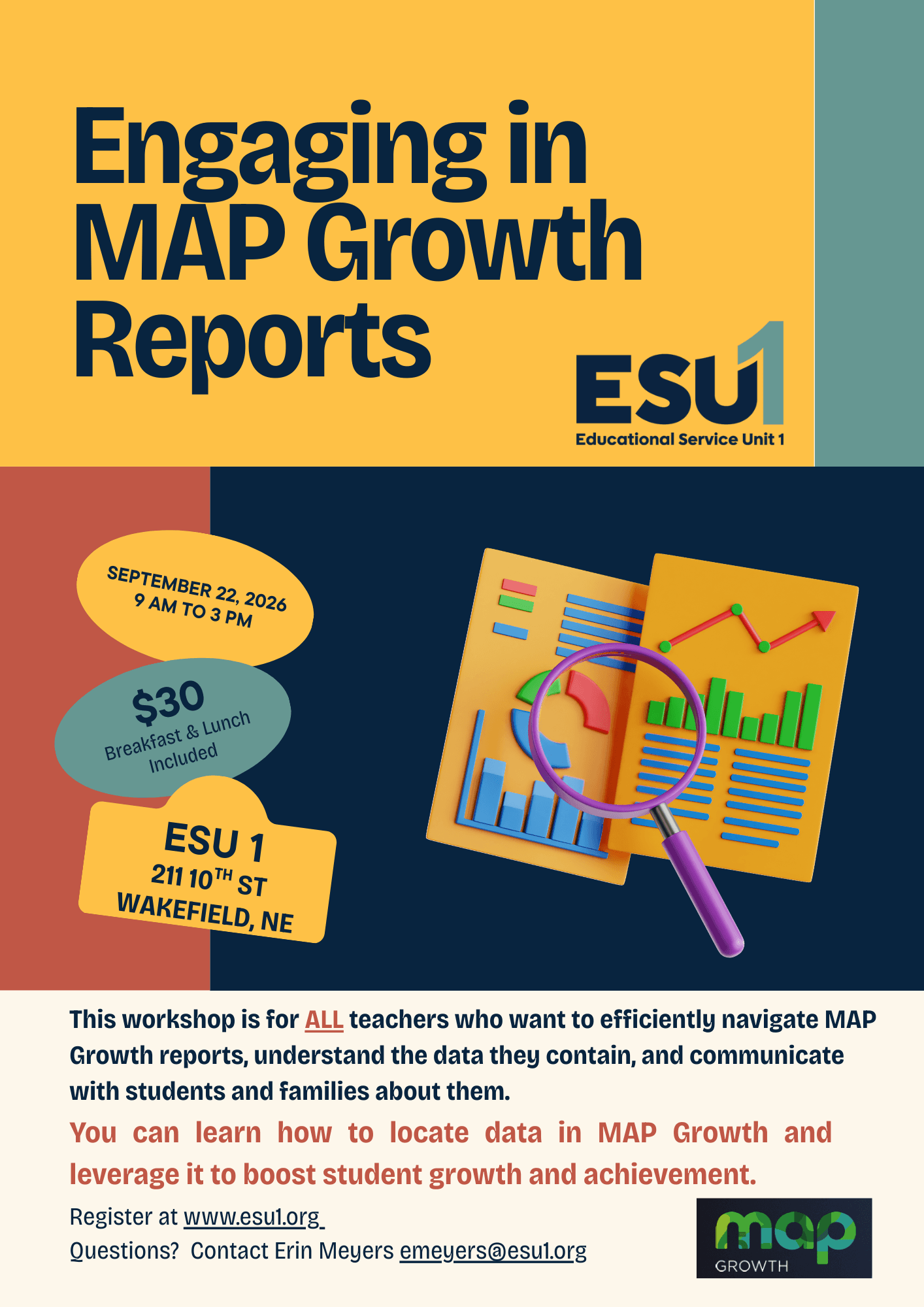 9.22.26 Engaging in MAP Growth Reports Flyer