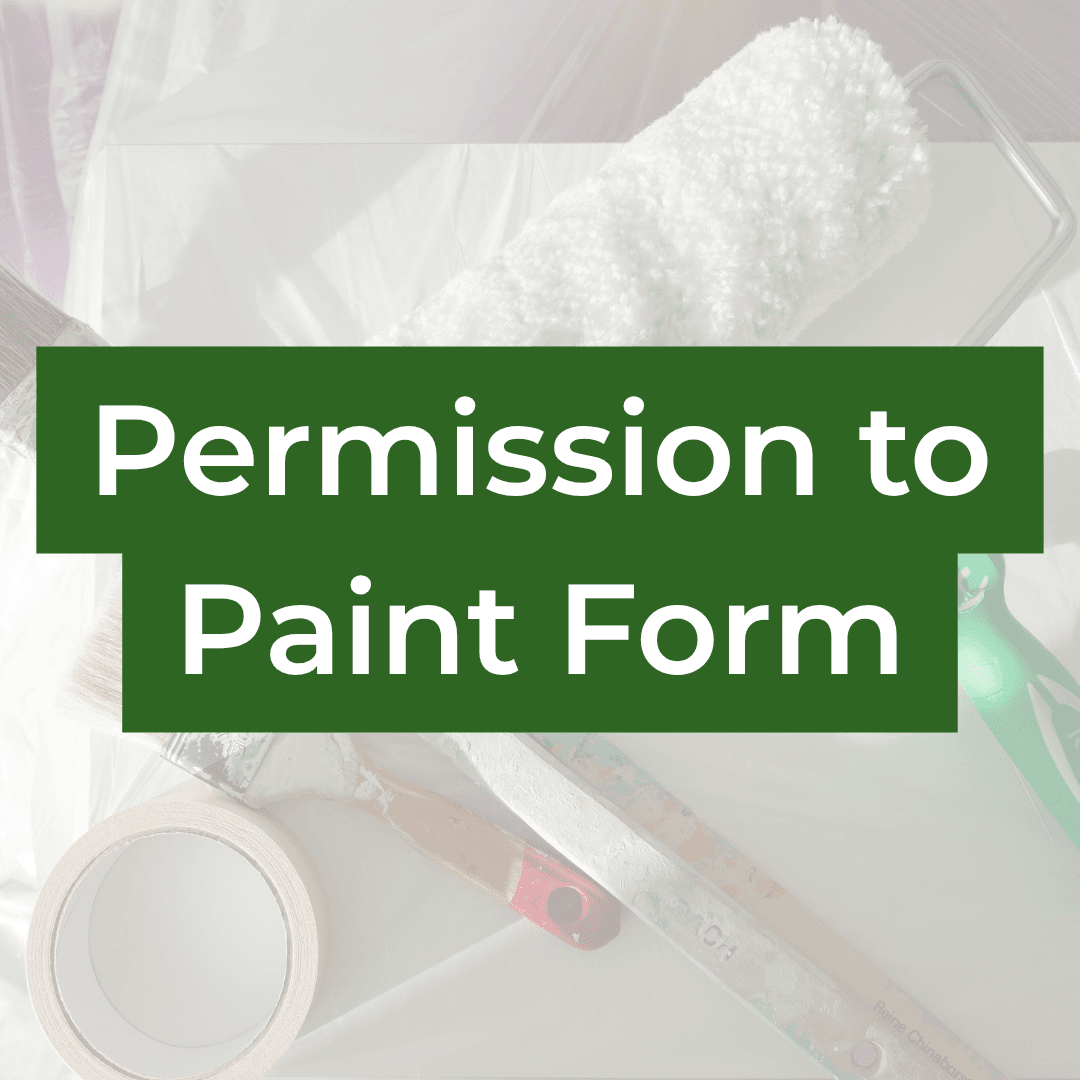 Permission to Paint Form