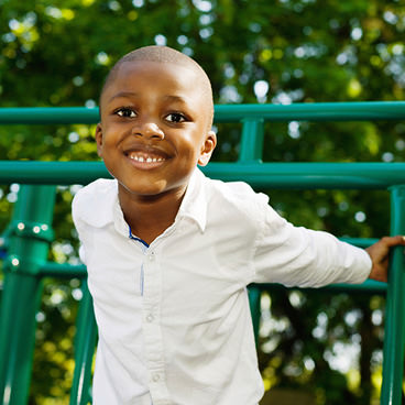 Boy At Playground - My Joyful Heart