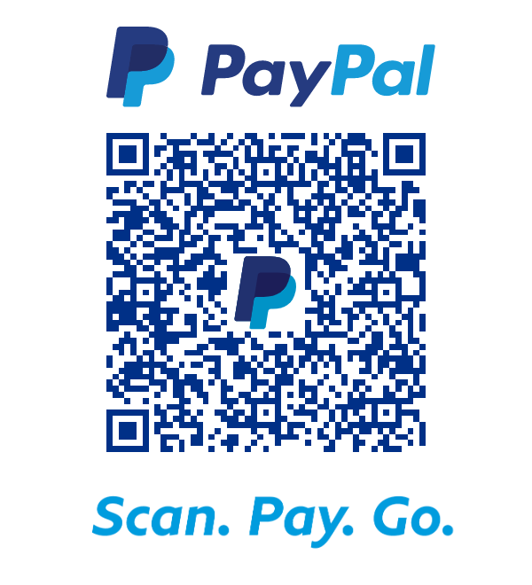 PayPal QR code for donating to the Fulton Public Schools Foundation