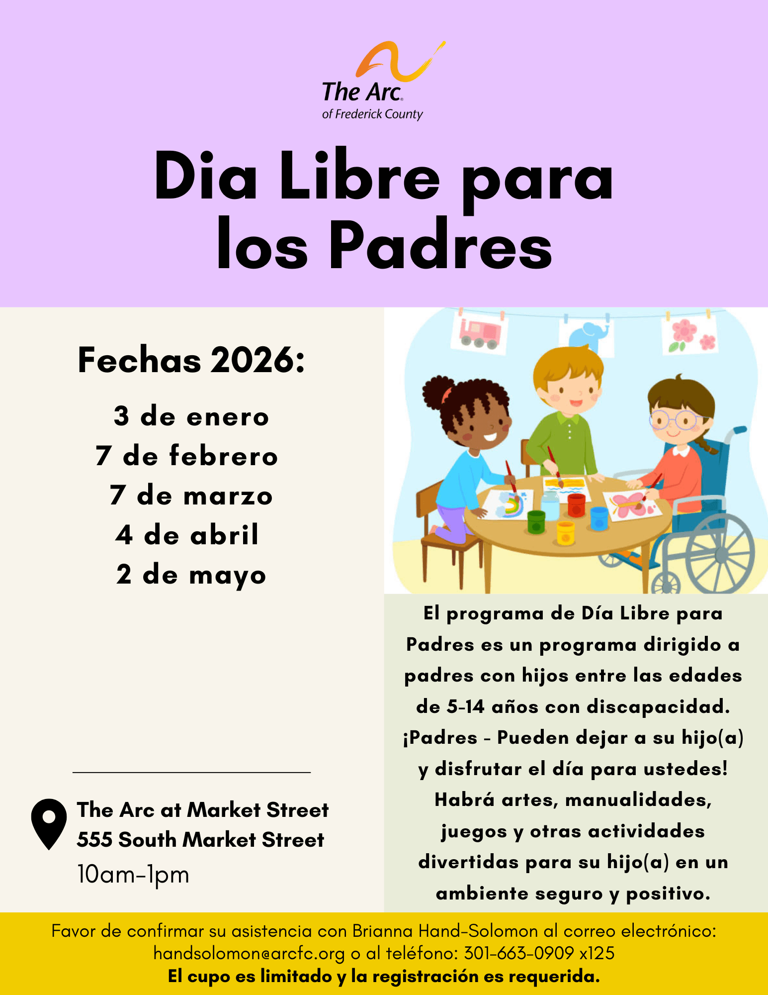 Dia Libre para los Padres (PDF)