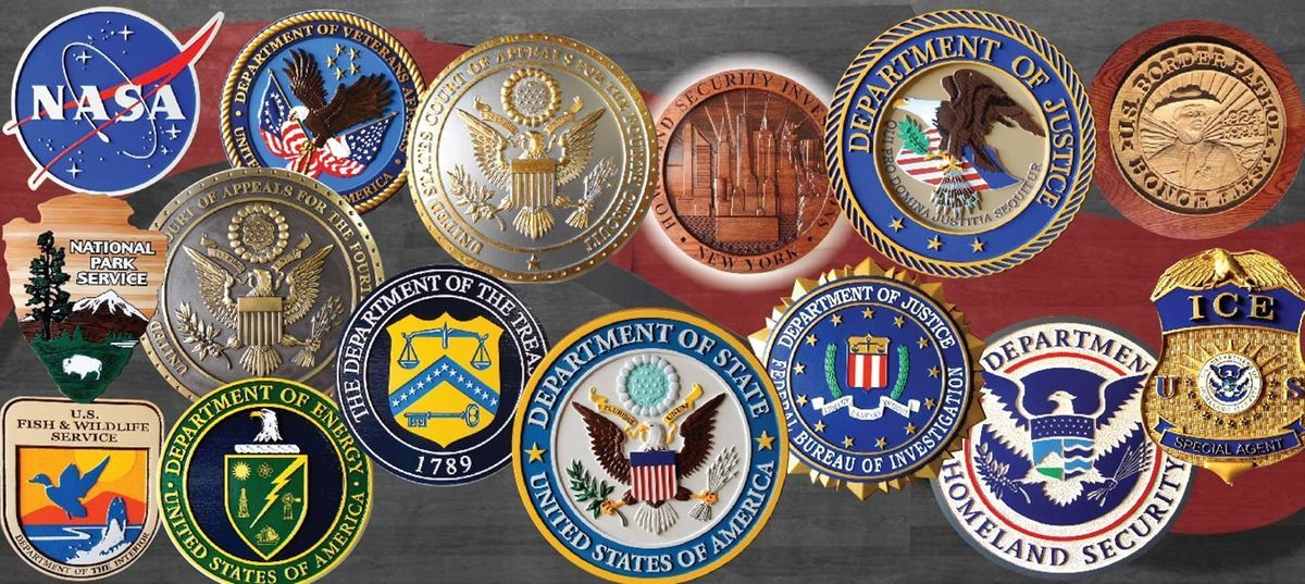 government agency logos and seals