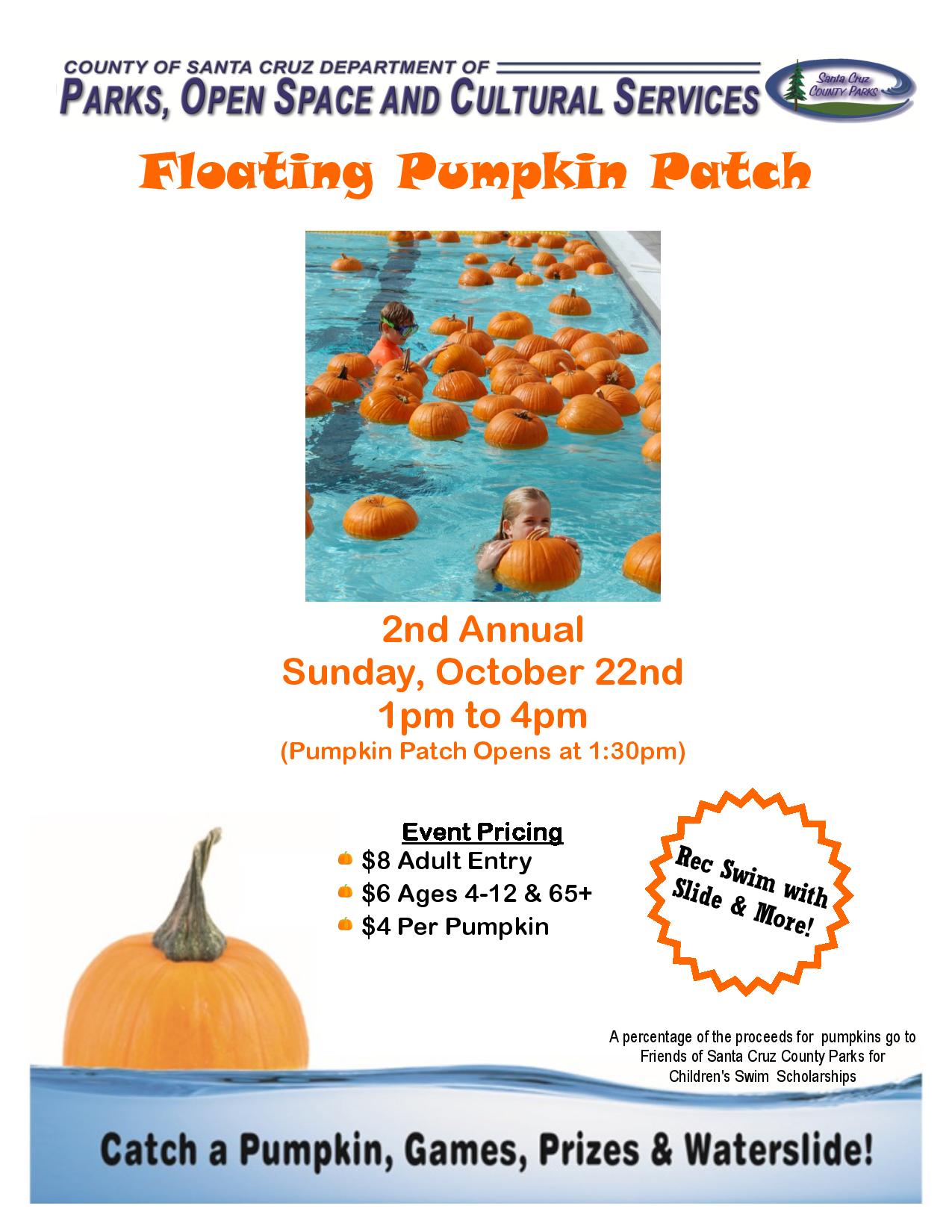 Floating Pumpkin Patch - October 22nd