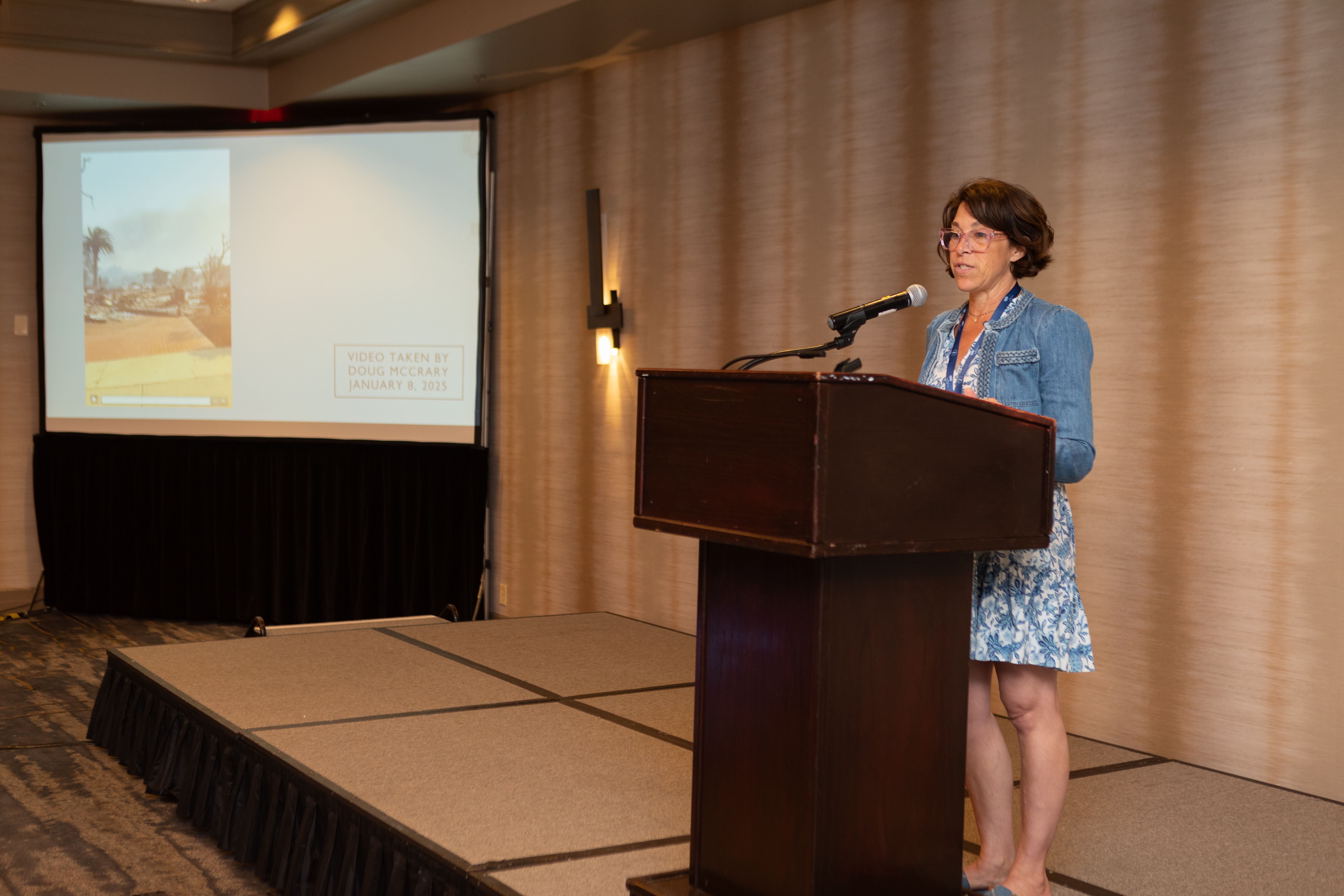 Leah McCrary reports on the resilience of the Pasadena chapter, after the fires.
