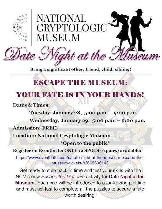 Date Night at the NCM: "Escape the Museum"