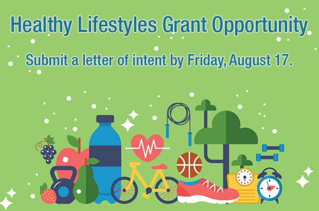 Now Accepting Healthy Lifestyles Grant Applications