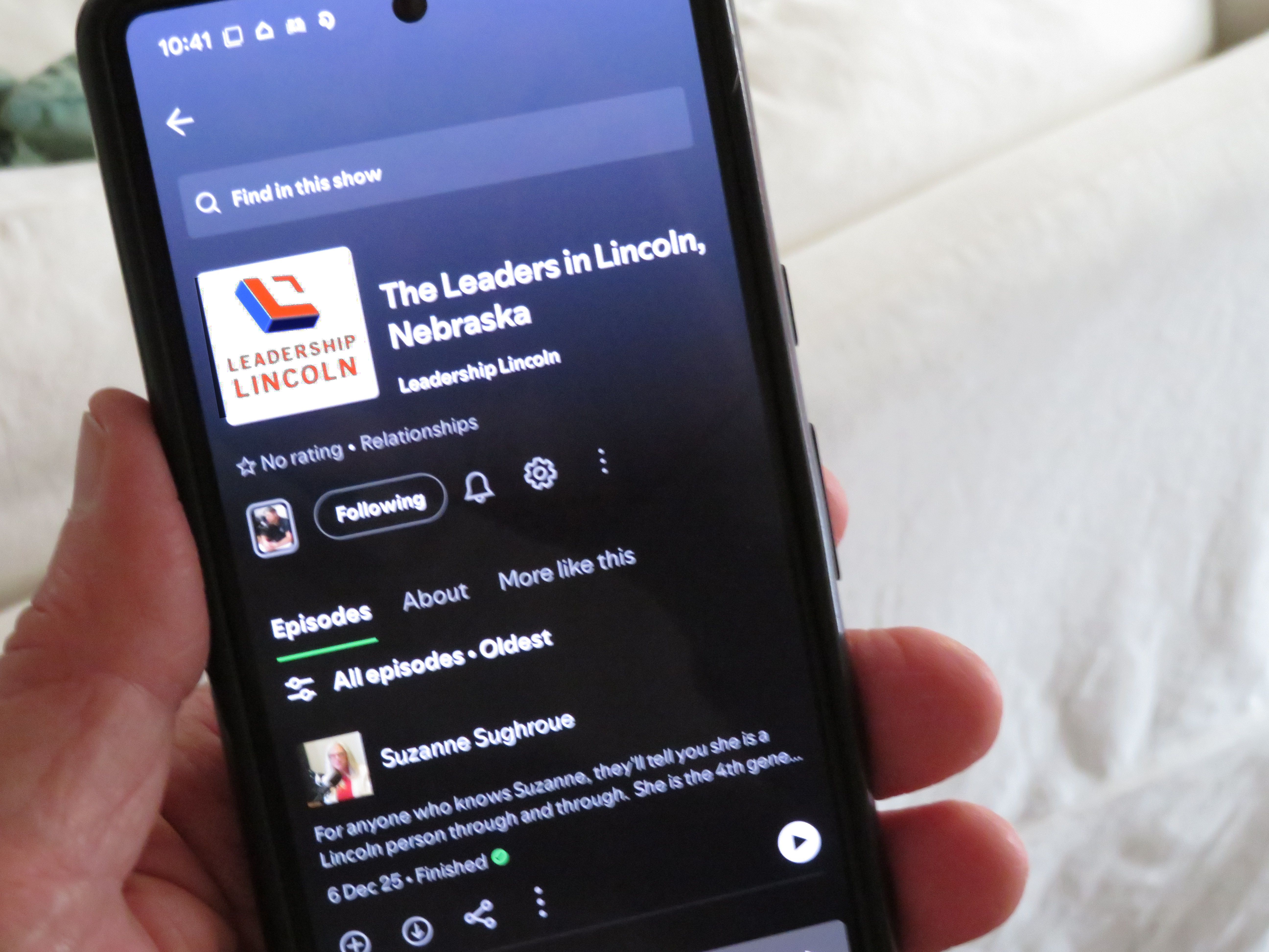 Leaders in Lincoln on Spotify