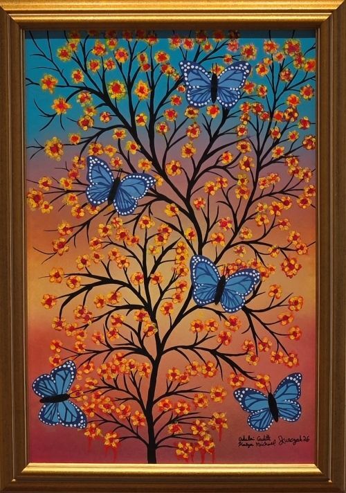 Blueberry Butterflies - Michael, Adelai, Caulette and Kayln Jurczak