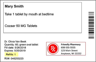 printable medication labels