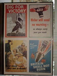 English WW II Security Morale Poster
