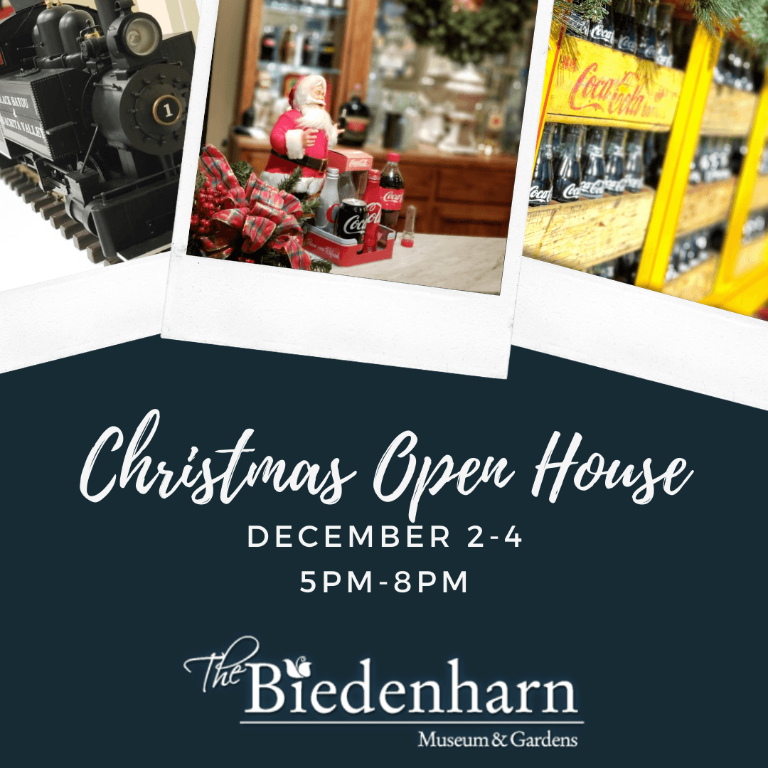 Annual Biedenharn Christmas Open House Event