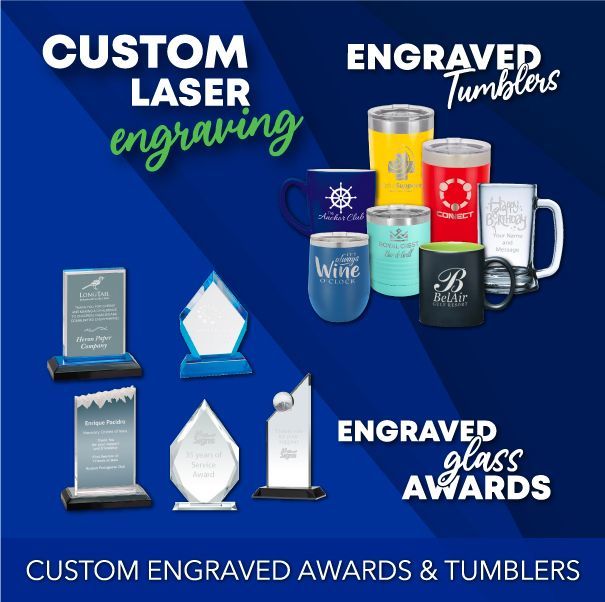Custom Engraved Awards & Tumblers