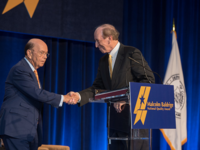 P. George Benson, Ph.D., Presented the Albert Nelson Marquis Lifetime Achievement Award