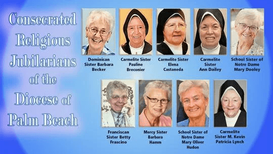 Diocese celebrates women religious marking milestones
