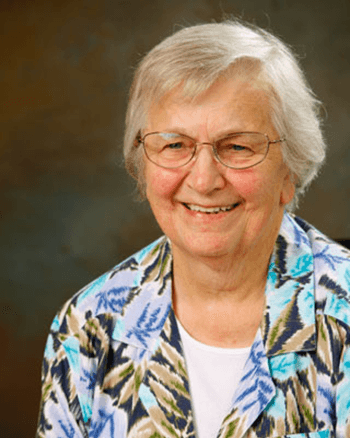 Headshot of Sister Justina Gutowski.