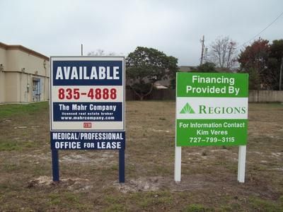 Financed By Sign 