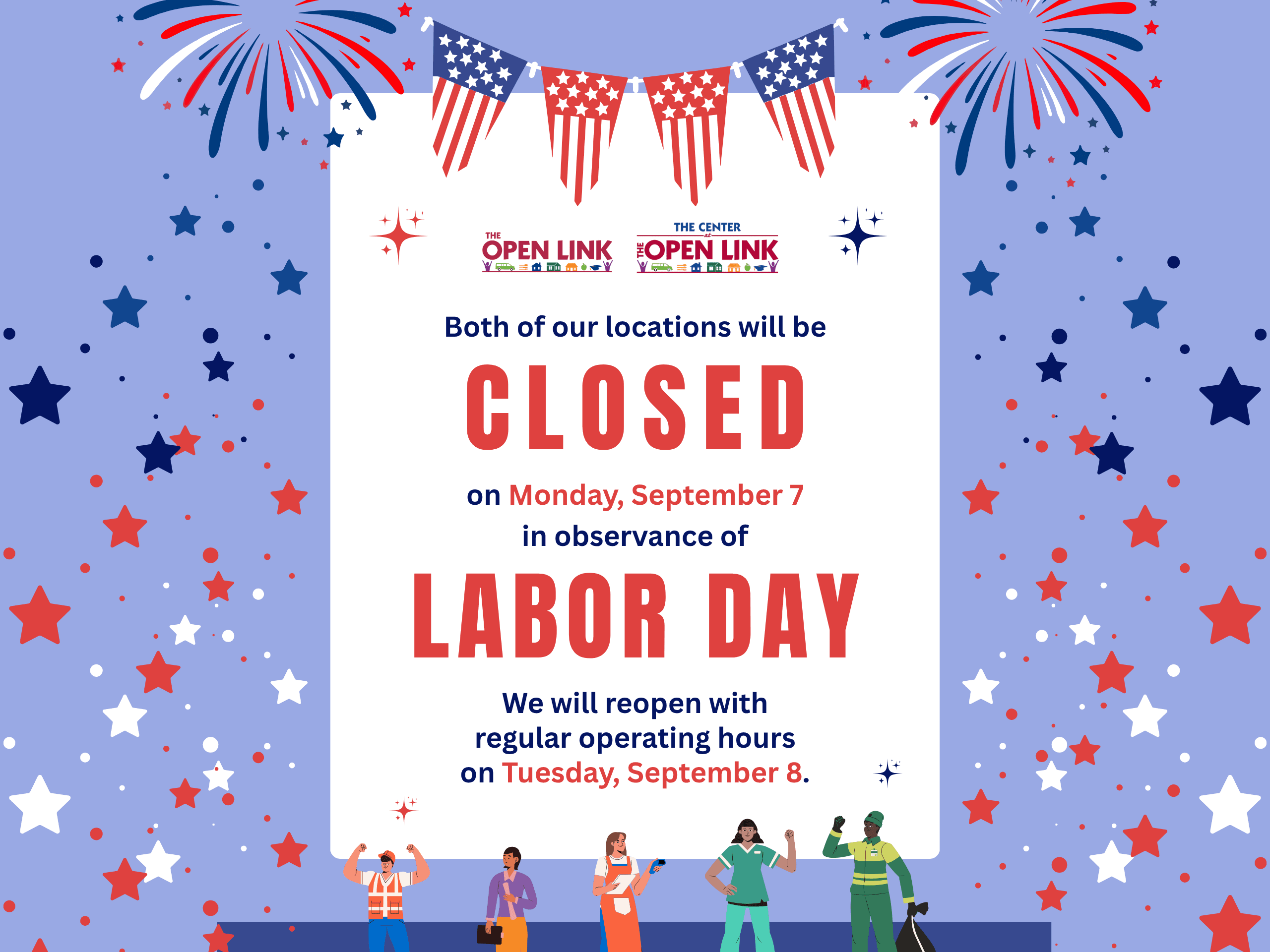 Labor Day Closure