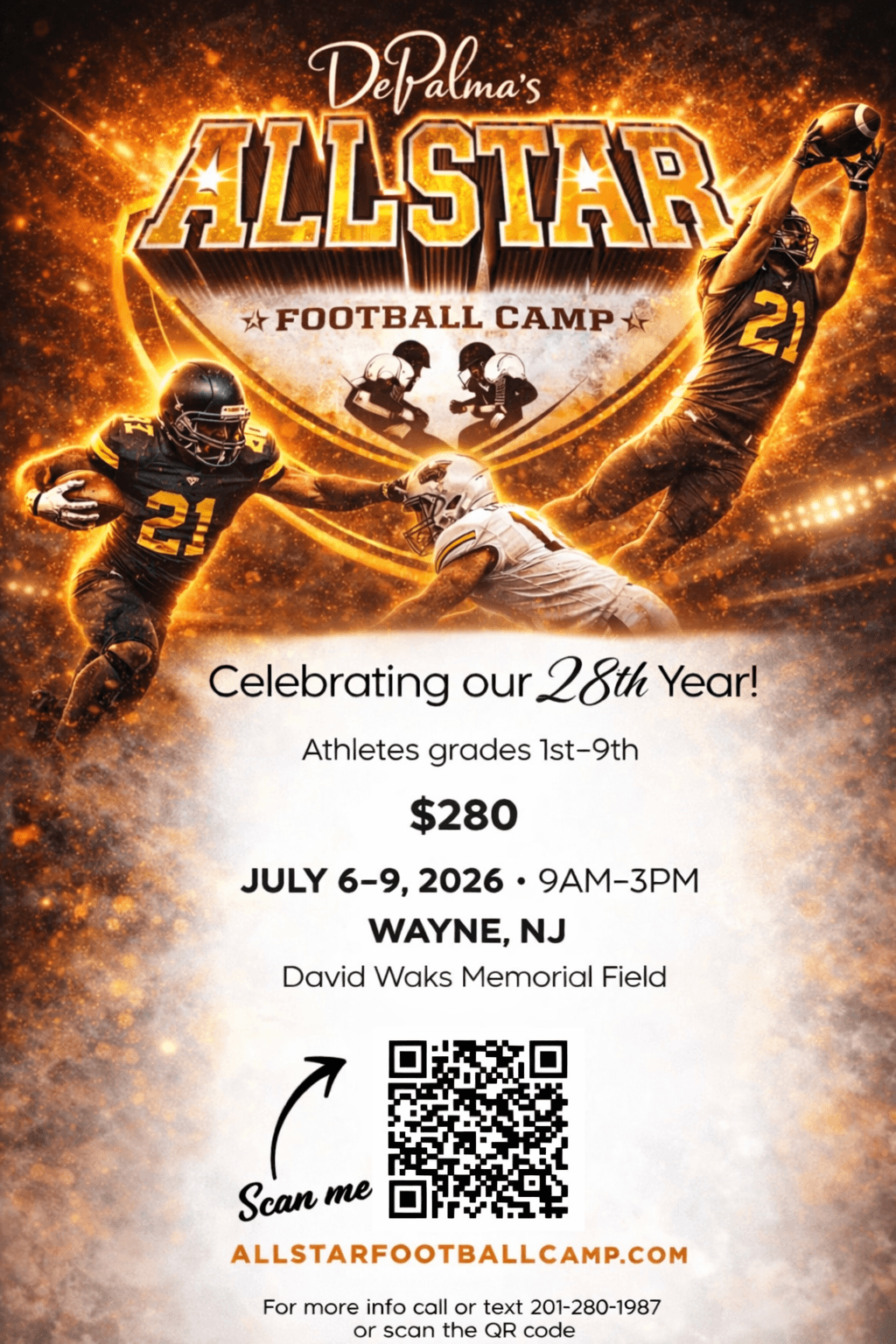 DePalma's All Star Football Camp
