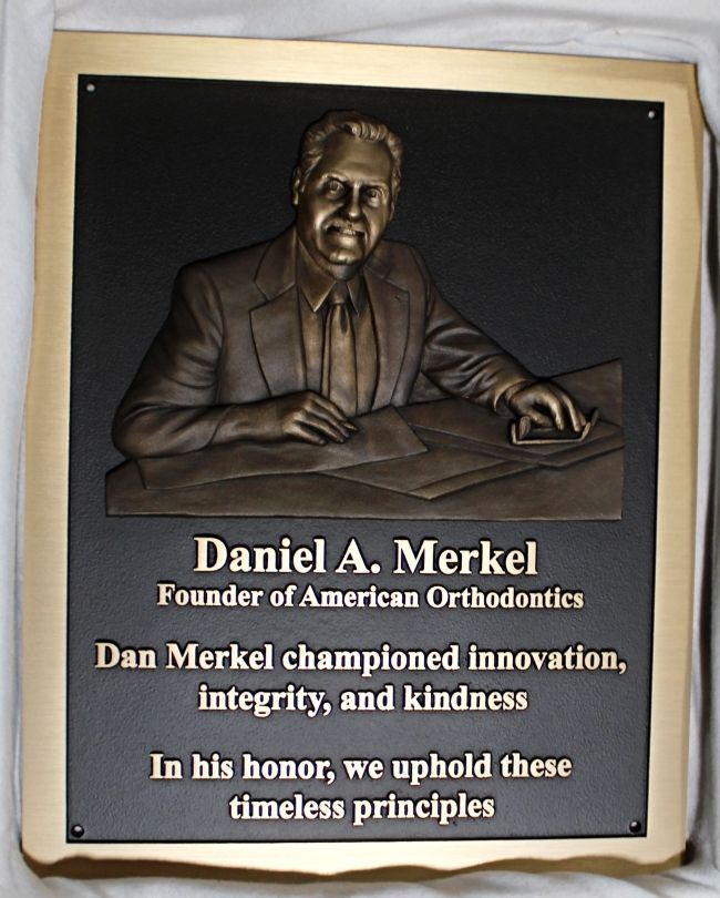 ZP-2085 - Commemorative Plaque for Daniel A. Merkel 