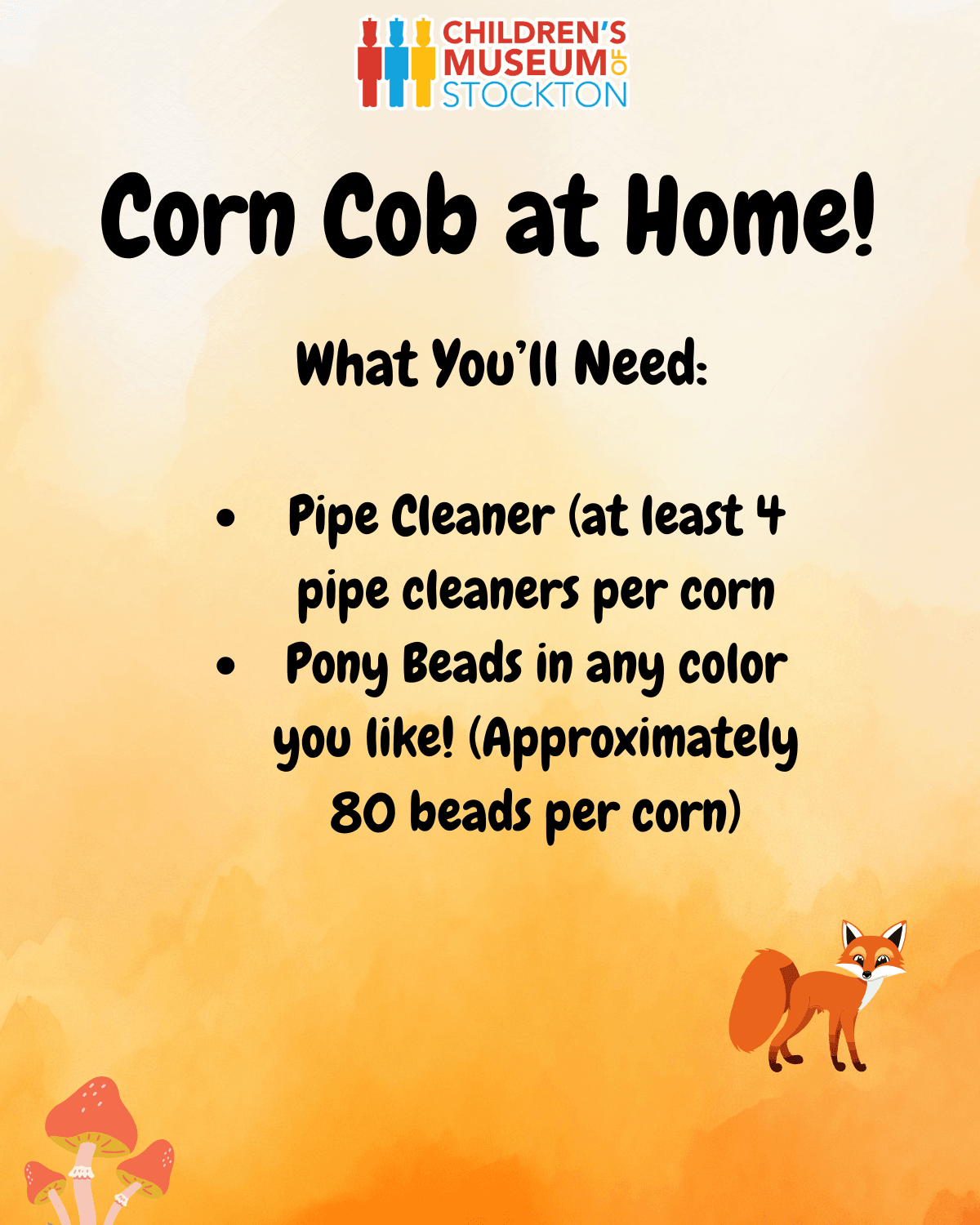 Corn cob materials