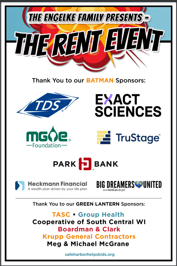 The Rent Event : Events : News &amp; Events : Safe Harbor Child 