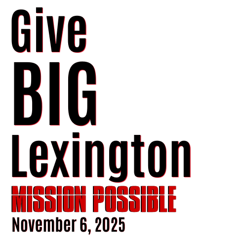 Give BIG Lexington 2025 Logo No BG