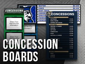 Concession Boards (2025)