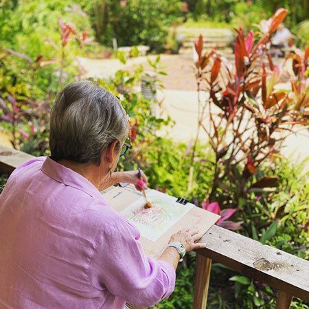 Plein Air in the Gardens