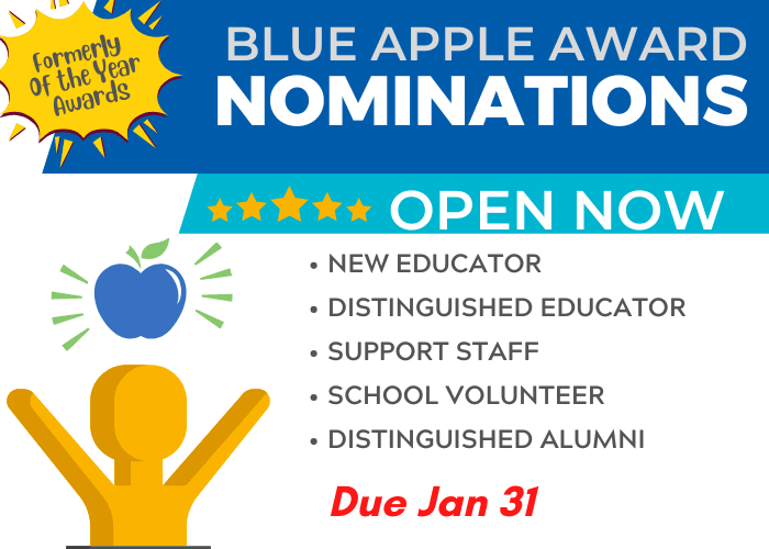 Blue Apple Award Nominations Open Now