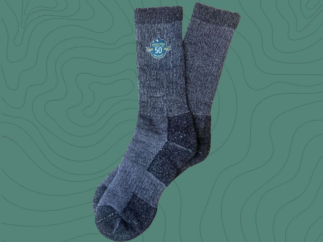 Wind Peak 50th Anniversary Socks