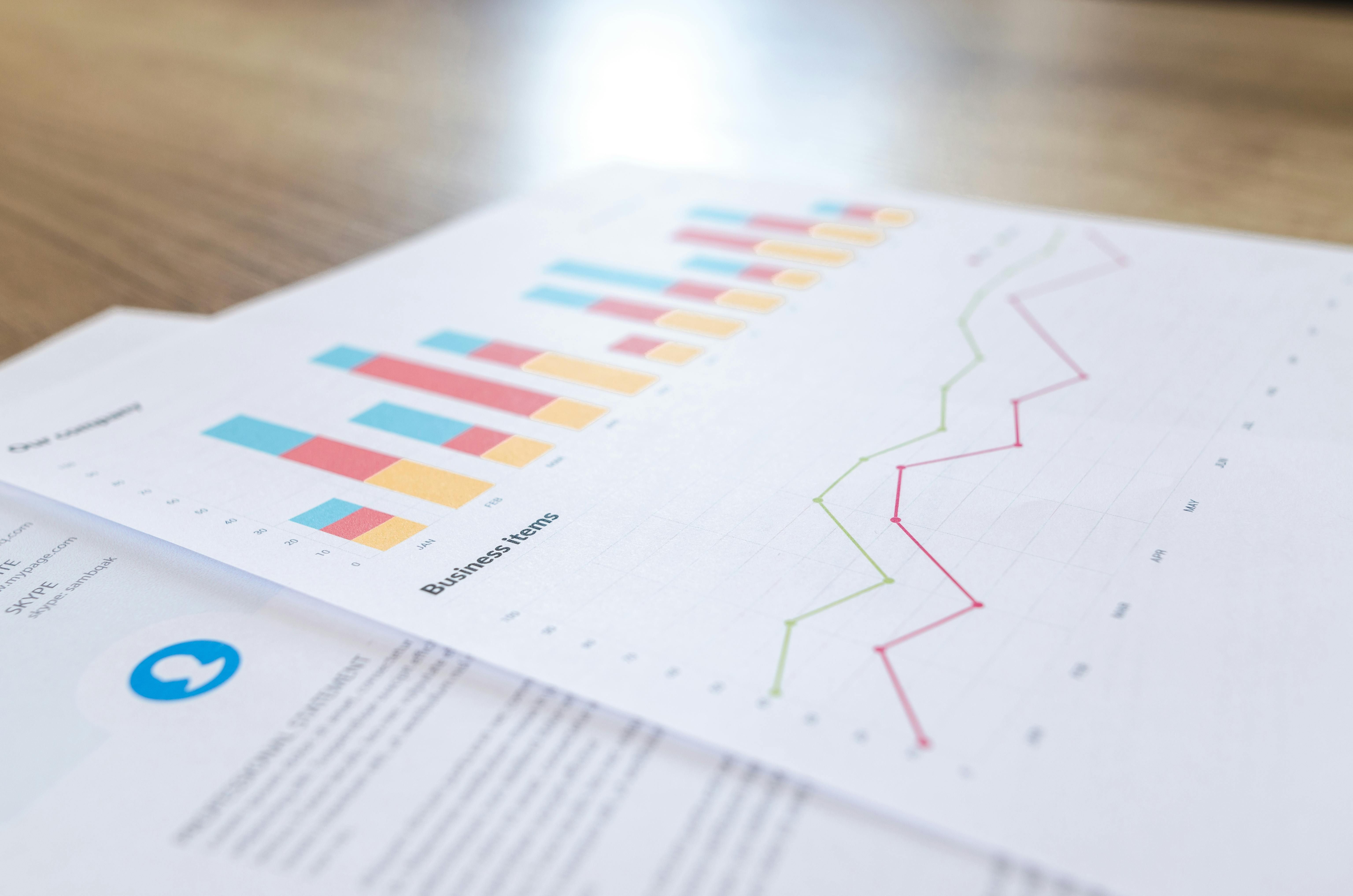 Business growth chart