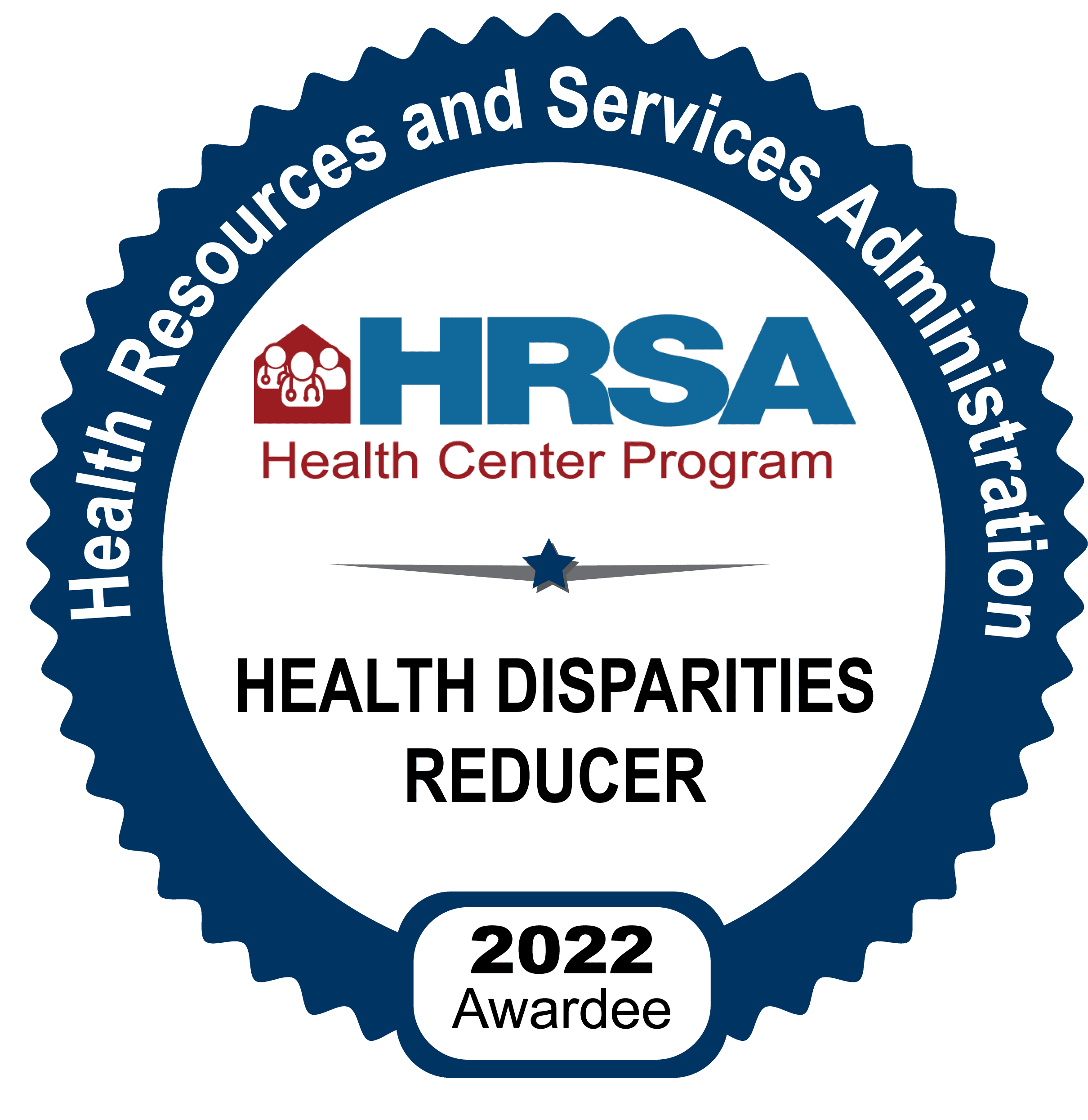 Health Resources and Services Administration - Health Disparities Reducer 2022 Awardee