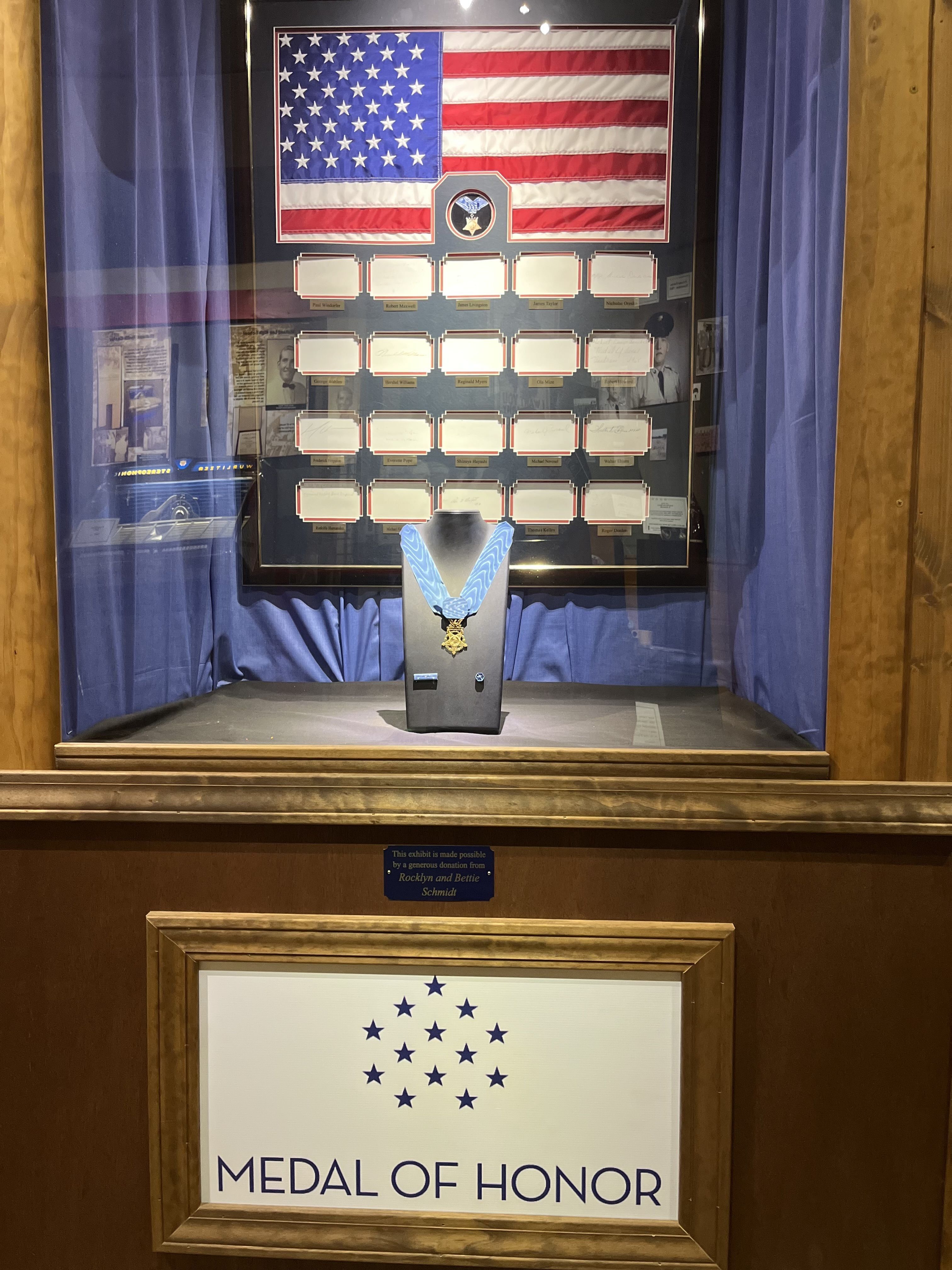 Medal of Honor Display