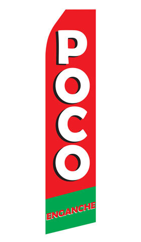 Poco Enganche Econo Stock Flag