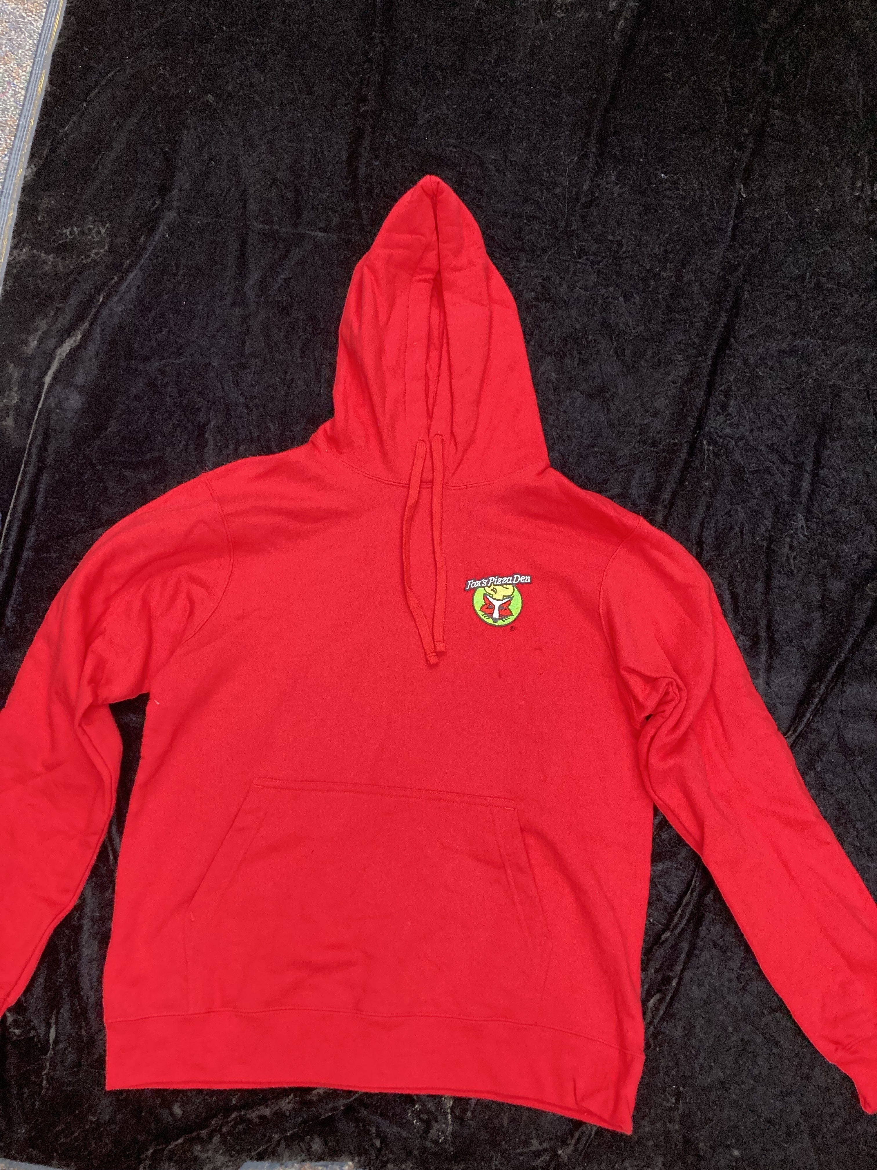 SALE Fox's Logo - Medium Red Hoodie