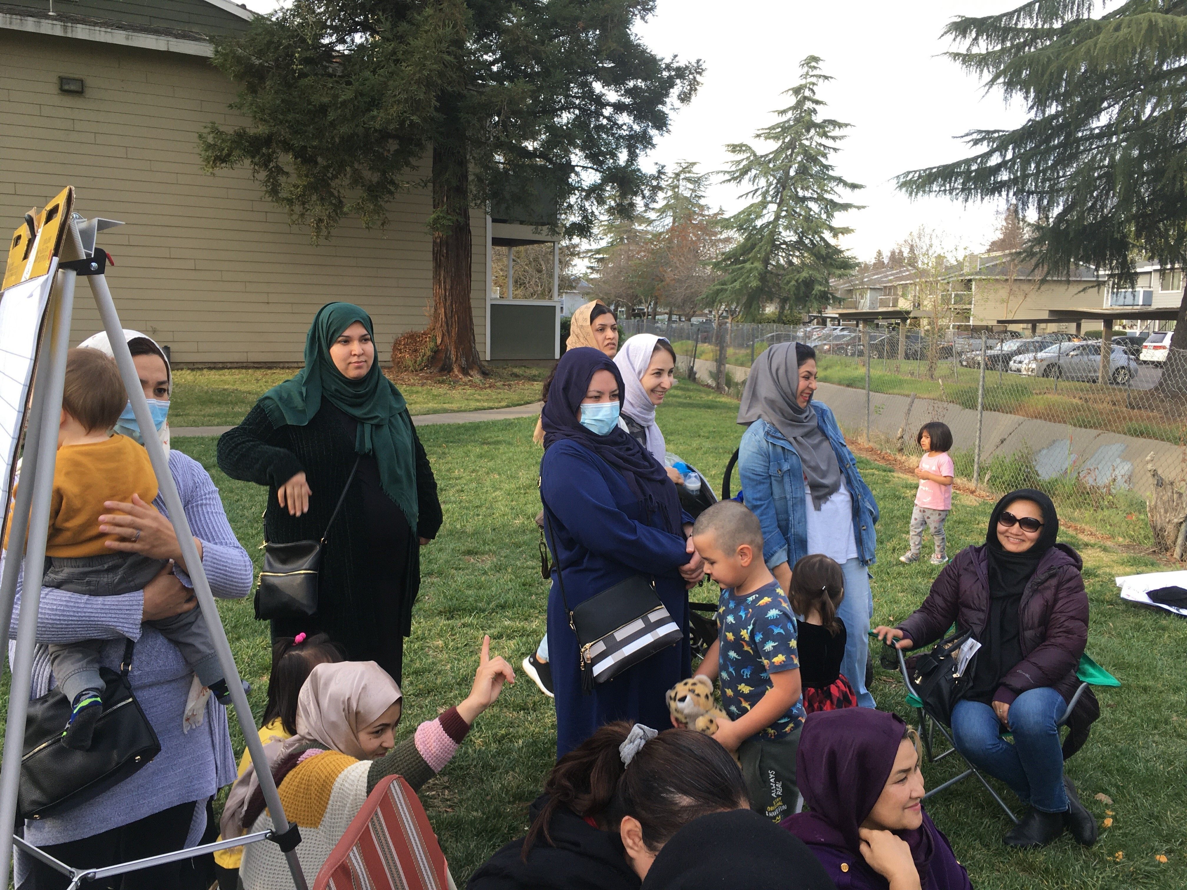 Participant in HEC's Support Group for Afghan Women