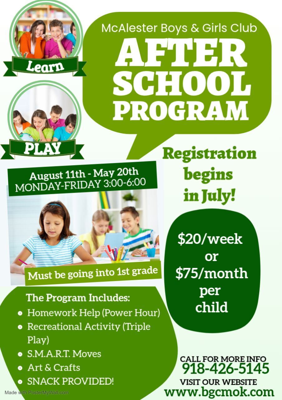 2026 After School Program