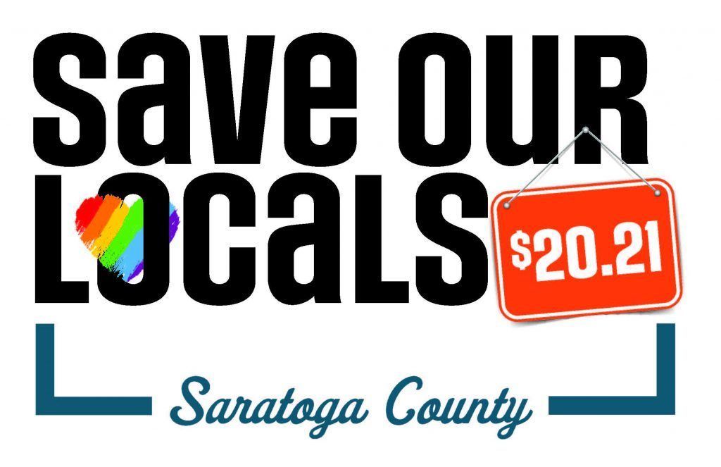 Save Our Locals $20.21 in Saratoga County!